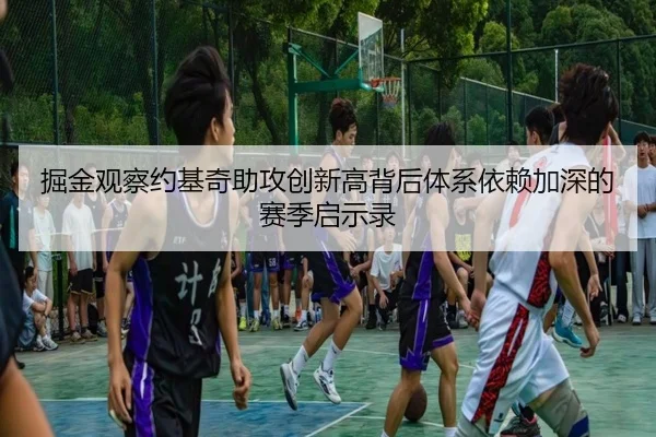 掘金观察约基奇助攻创新高背后体系依赖加深的赛季启示录